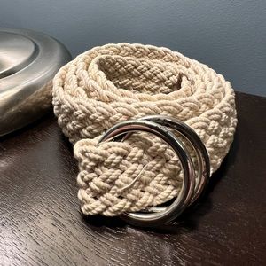 Mens XL Polo RL woven rope belt.